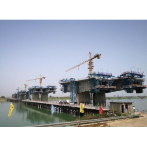 湖南省交通运输厅副厅长肖文伟莅临张公庙澧水特大桥项目调研