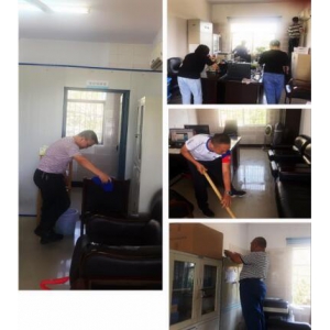 文明创建，爱卫先行—海赛公司积极开展卫生大扫除活动