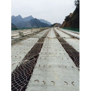 龙永十七标T梁架设工作圆满结束