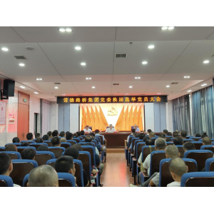 党建领航谋发展 深化改革谱新篇 —常德路桥集团党委换届选举工作圆满完成